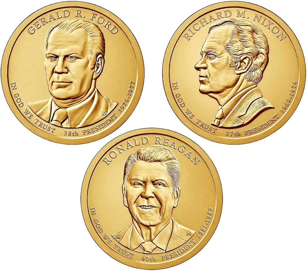 2016 P, D Presidential Dollar 6-Coin Set Uncirculated at Amazon's